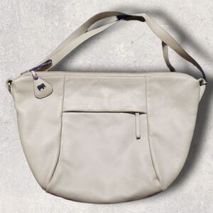 MYWALIT TAN LEATHER HOBO BAG